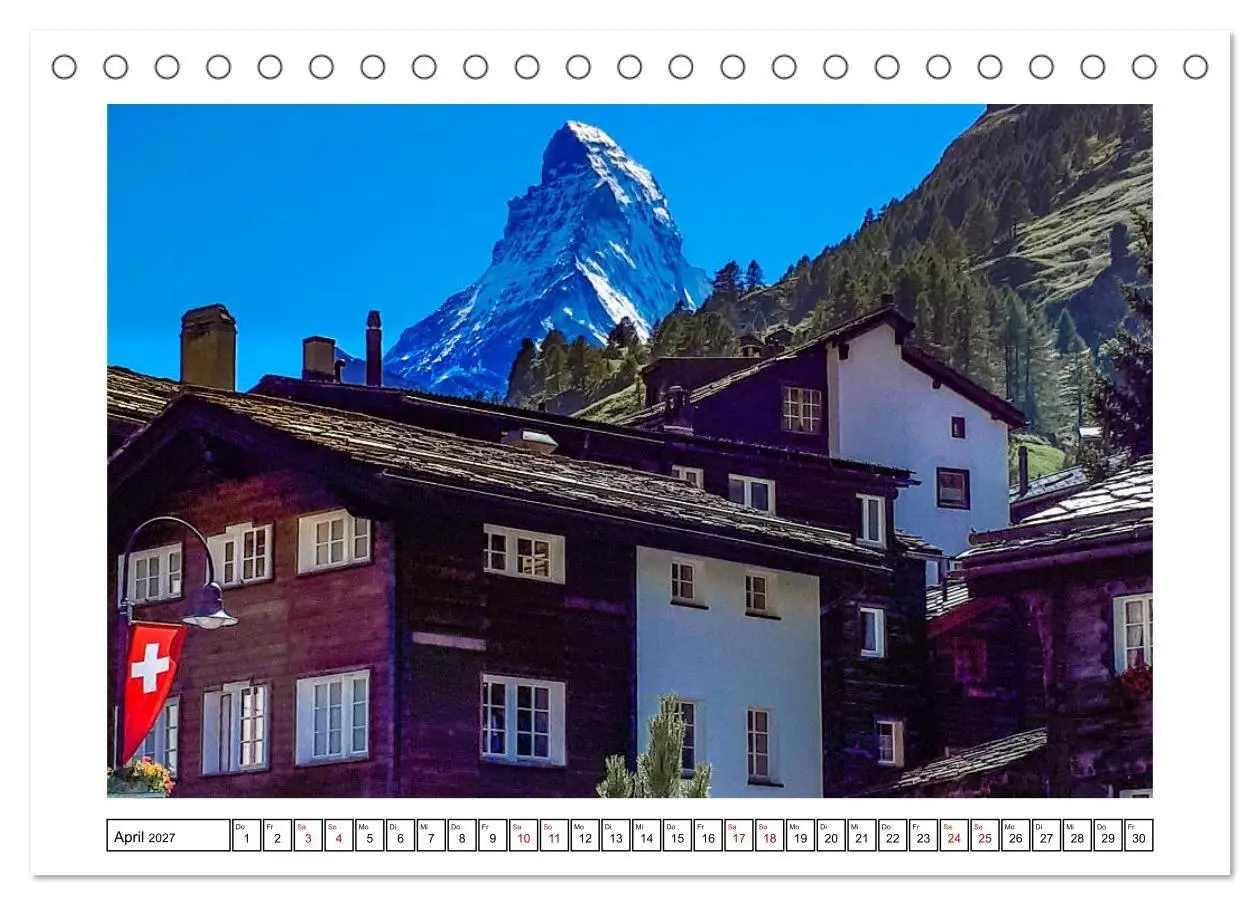Bild: 9783569581050 | Alpenartig (Tischkalender 2027 DIN A5 quer), CALVENDO Monatskalender