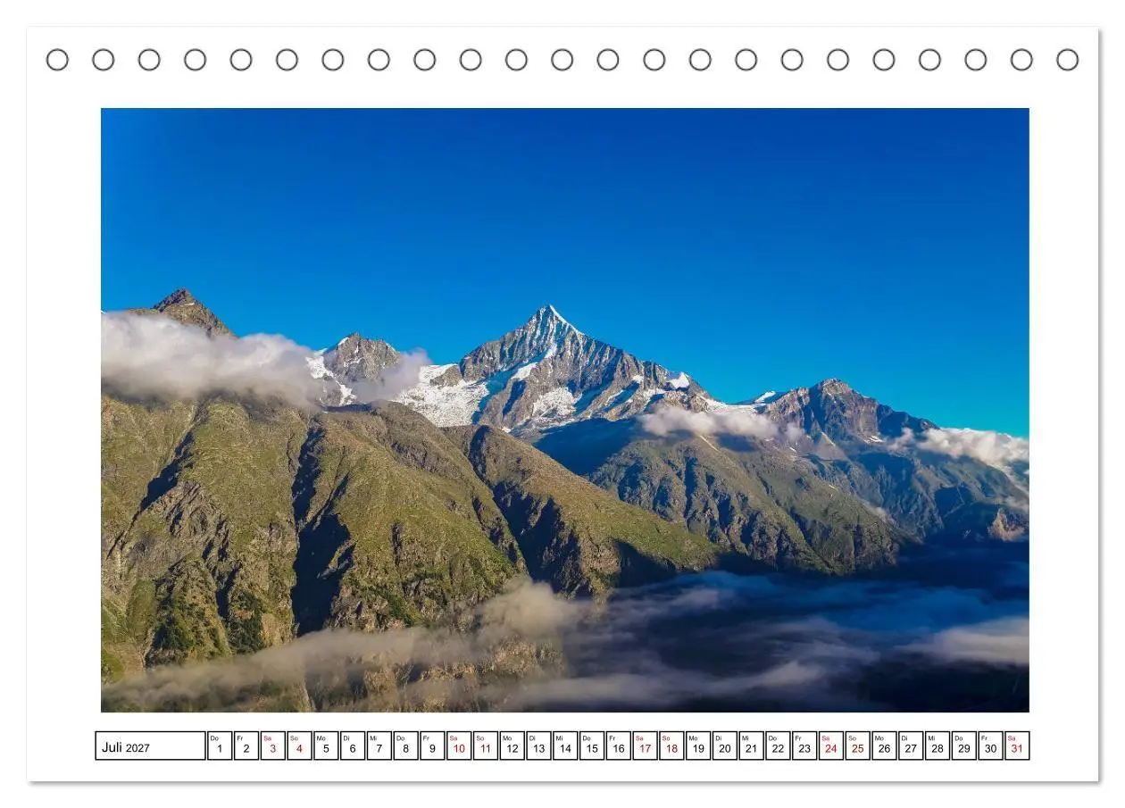 Bild: 9783569581050 | Alpenartig (Tischkalender 2027 DIN A5 quer), CALVENDO Monatskalender