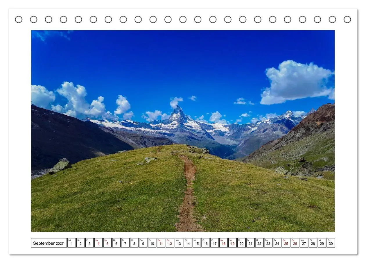 Bild: 9783569581050 | Alpenartig (Tischkalender 2027 DIN A5 quer), CALVENDO Monatskalender
