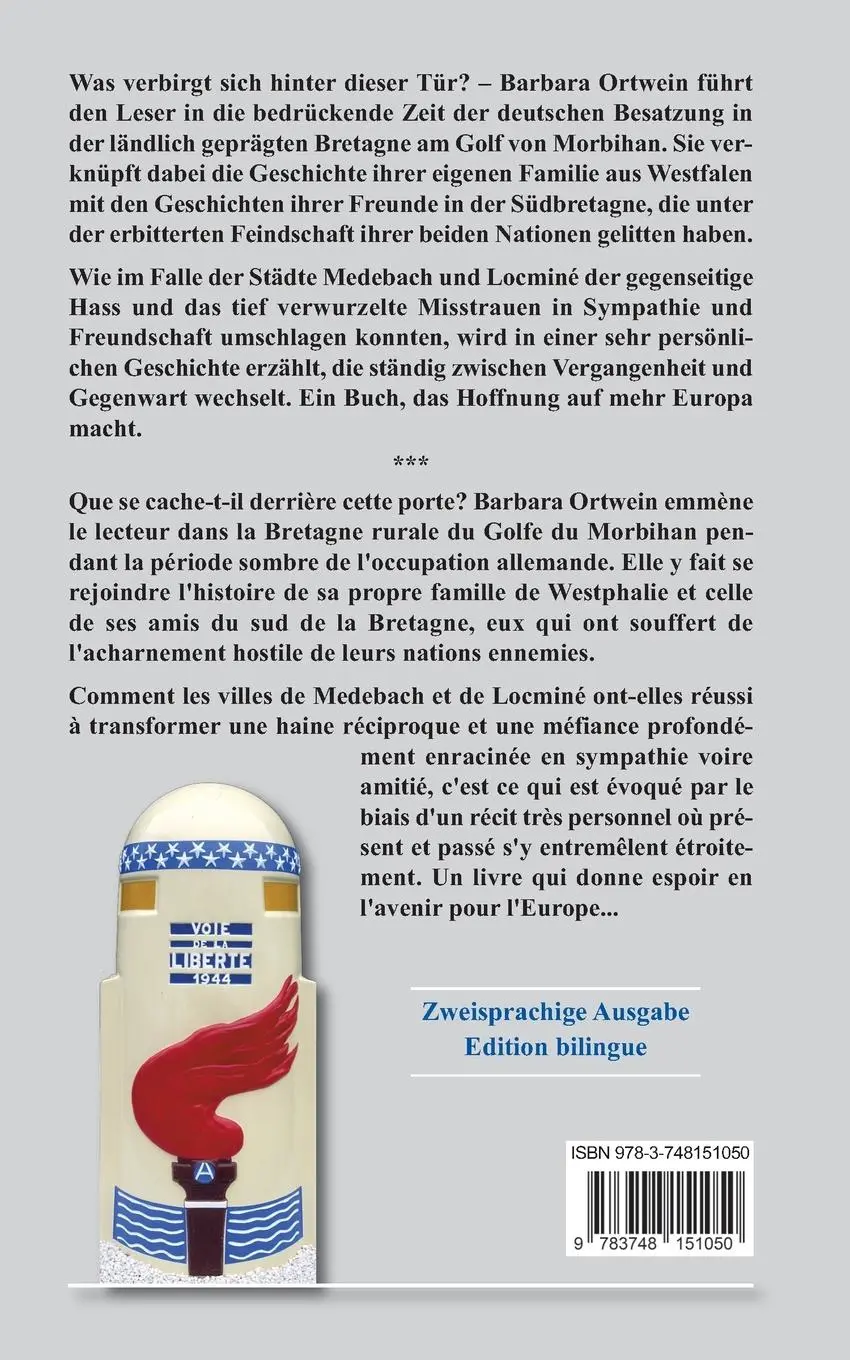 Rückseite: 9783748151050 | Eine verborgene Liebe in der Bretagne | Un amour caché en Bretagne