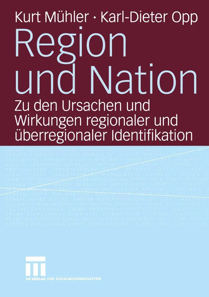 Cover: 9783810041050 | Region und Nation | Karl-Dieter Opp (u. a.) | Taschenbuch | 288 S.