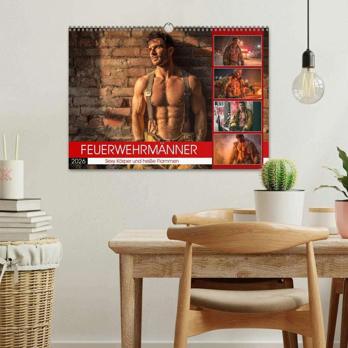 Bild: 9783516621150 | Feuerwehrmänner - Sexy Körper und heiße Flammen (Wandkalender 2026...