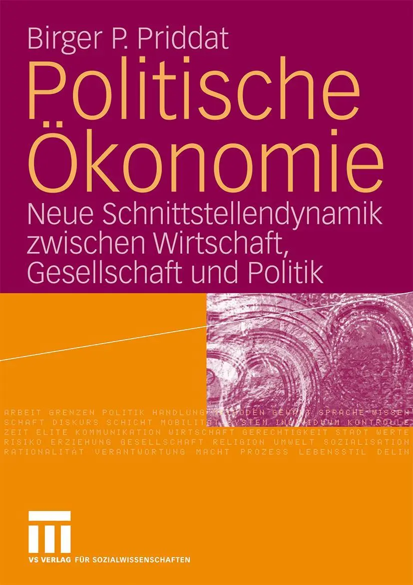 Cover: 9783531161150 | Politische Ökonomie | Birger P. Priddat | Taschenbuch | vii | Deutsch