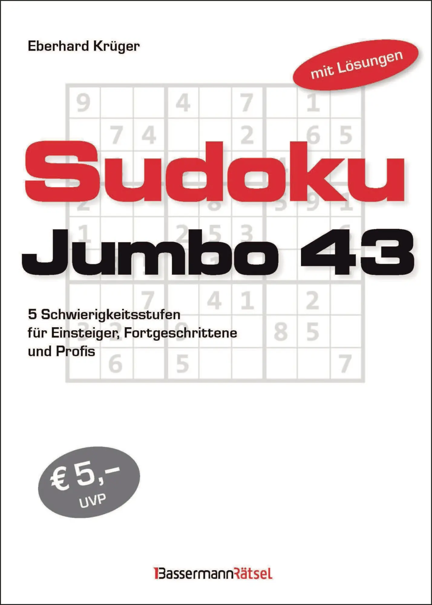 Cover: 9783809451150 | Sudokujumbo 43 | Eberhard Krüger | Taschenbuch | 384 S. | Deutsch