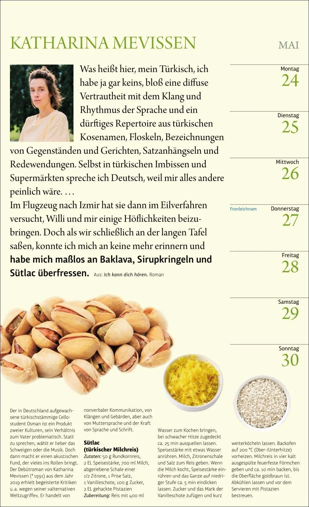 Bild: 9783840041150 | Sybil Gräfin Schönfeldts Literarischer Küchenkalender...