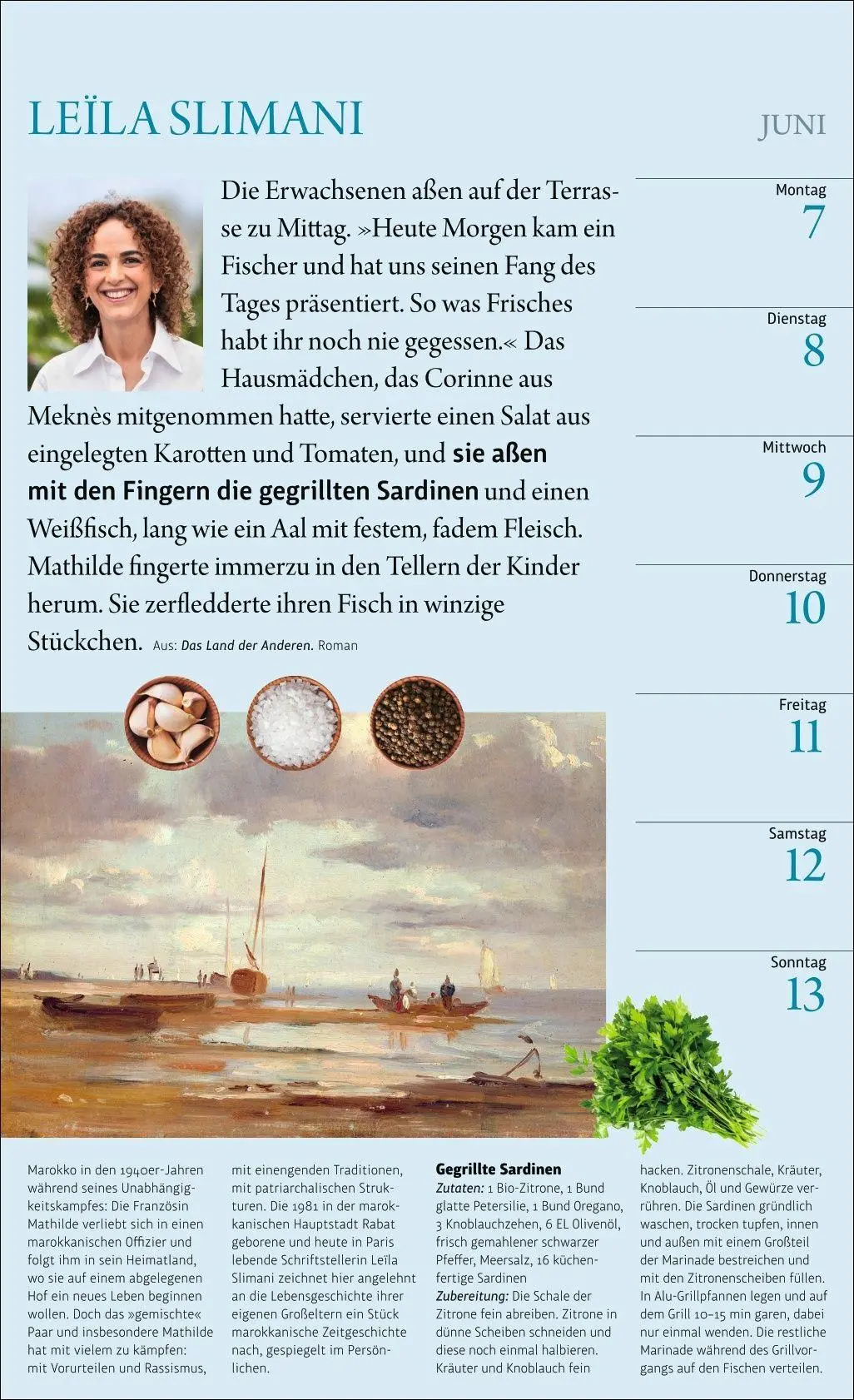 Bild: 9783840041150 | Sybil Gräfin Schönfeldts Literarischer Küchenkalender...