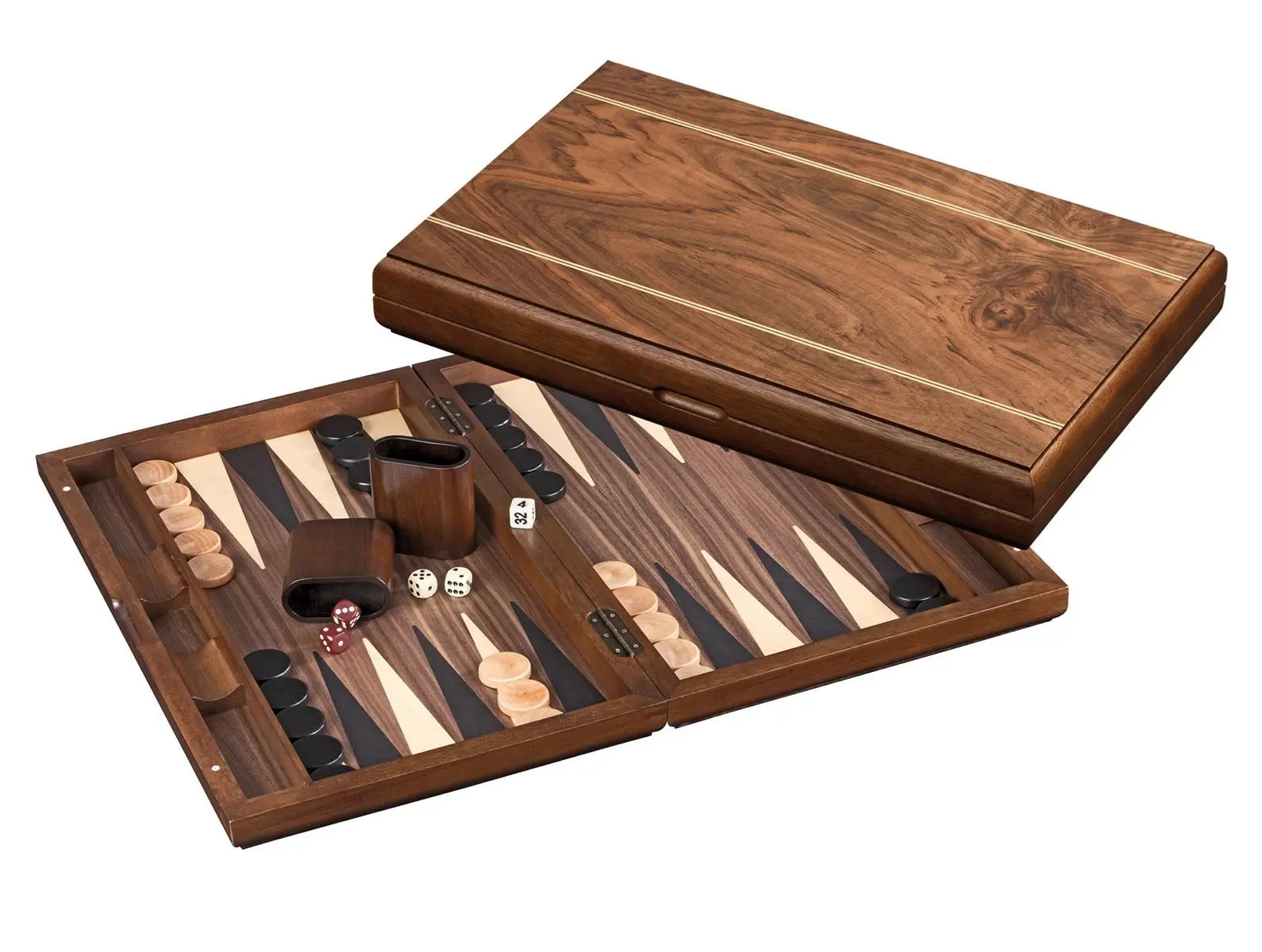 Cover: 4014156011250 | Philos 1125 - Backgammon Delos groß, Magnetverschluss | 1125 | Deutsch