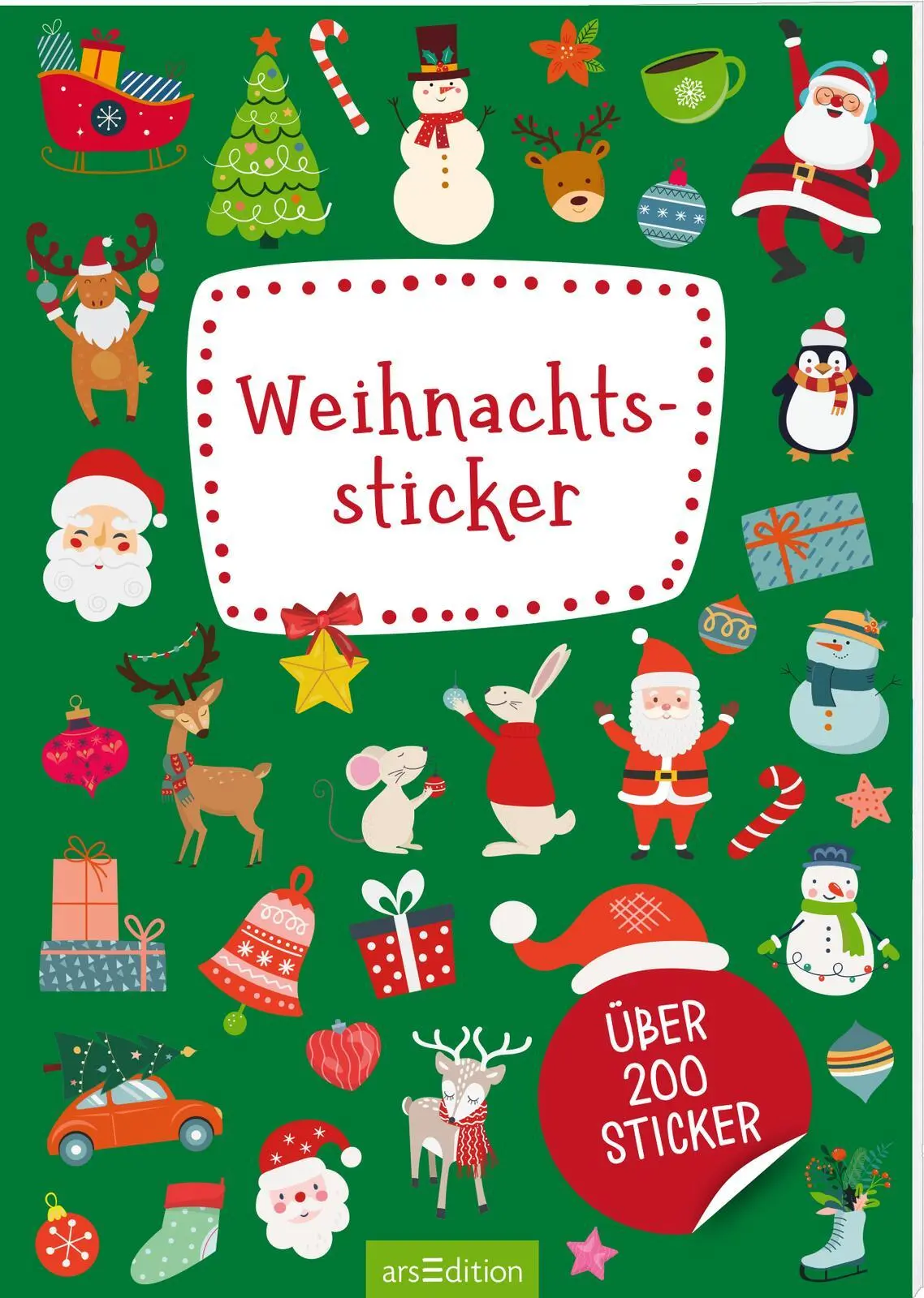 Cover: 4014489131250 | Weihnachtssticker | Über 200 Sticker | Broschüre | 16 S. | Deutsch
