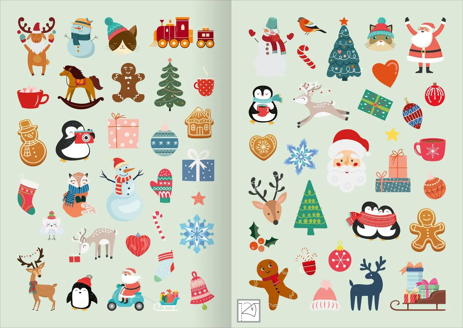 Bild: 4014489131250 | Weihnachtssticker | Über 200 Sticker | Broschüre | 16 S. | Deutsch