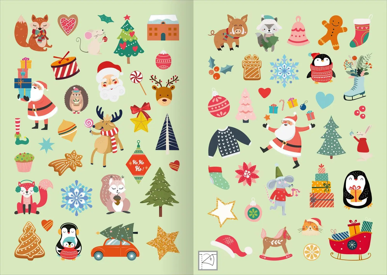 Bild: 4014489131250 | Weihnachtssticker | Über 200 Sticker | Broschüre | 16 S. | Deutsch