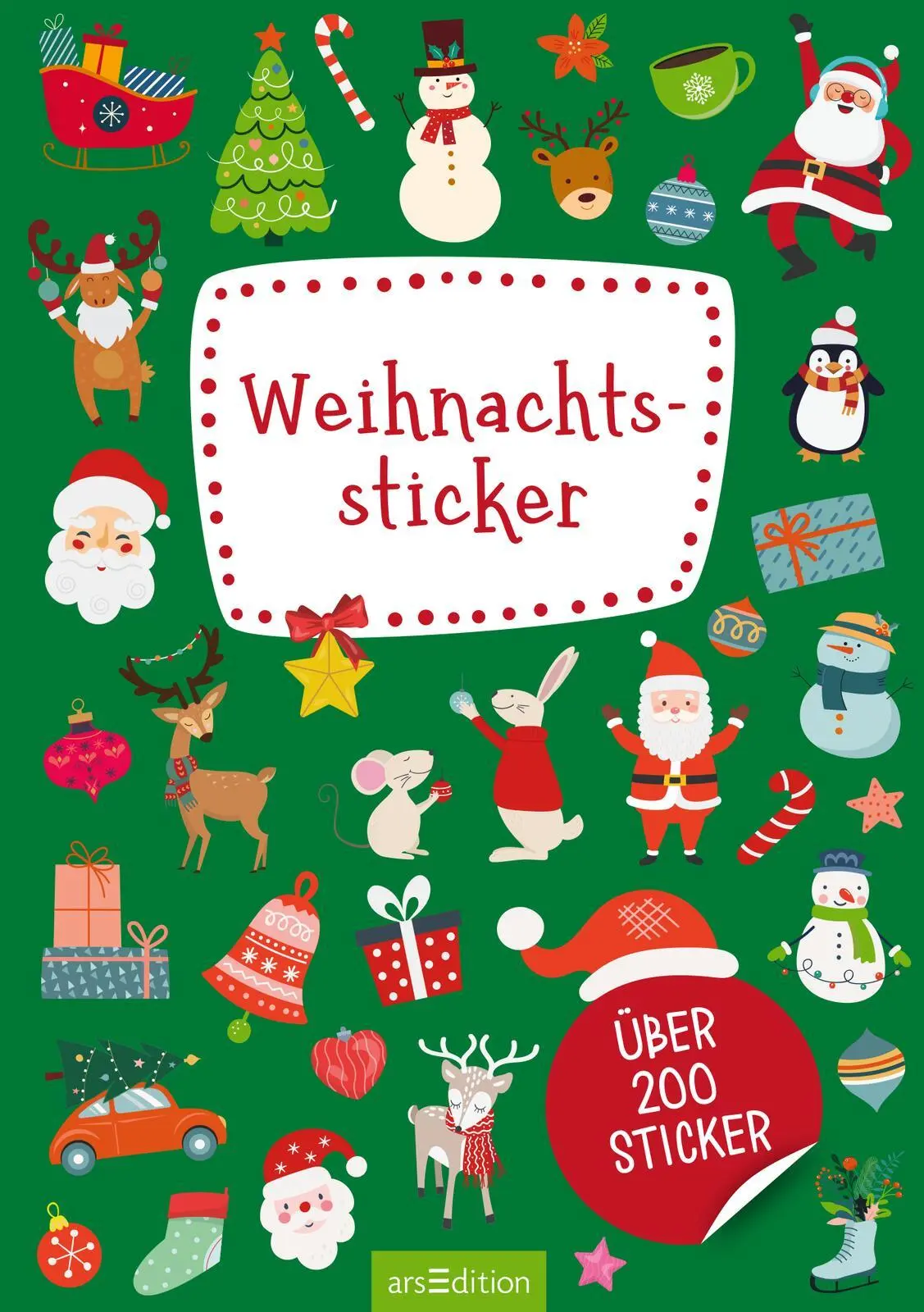Bild: 4014489131250 | Weihnachtssticker | Über 200 Sticker | Broschüre | 16 S. | Deutsch