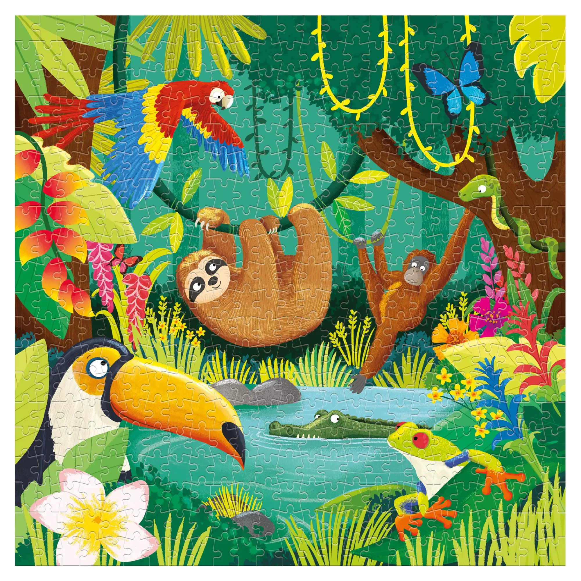 Bild: 4260671131250 | My Family Puzzle - Jungle 500 Teile | Spiel | My Family Puzzle | 2022