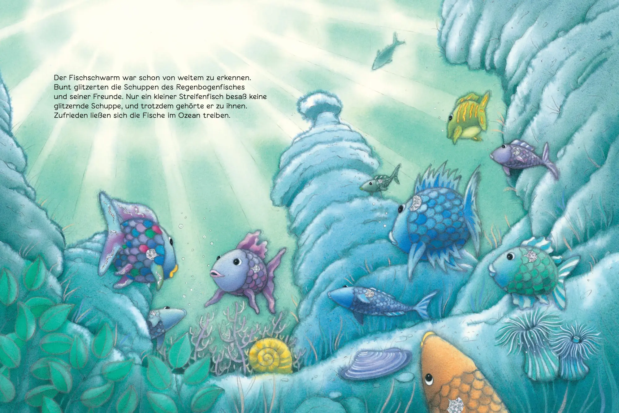 Bild: 9783314101250 | Der Regenbogenfisch stiftet Frieden | Marcus Pfister | Buch | 32 S.