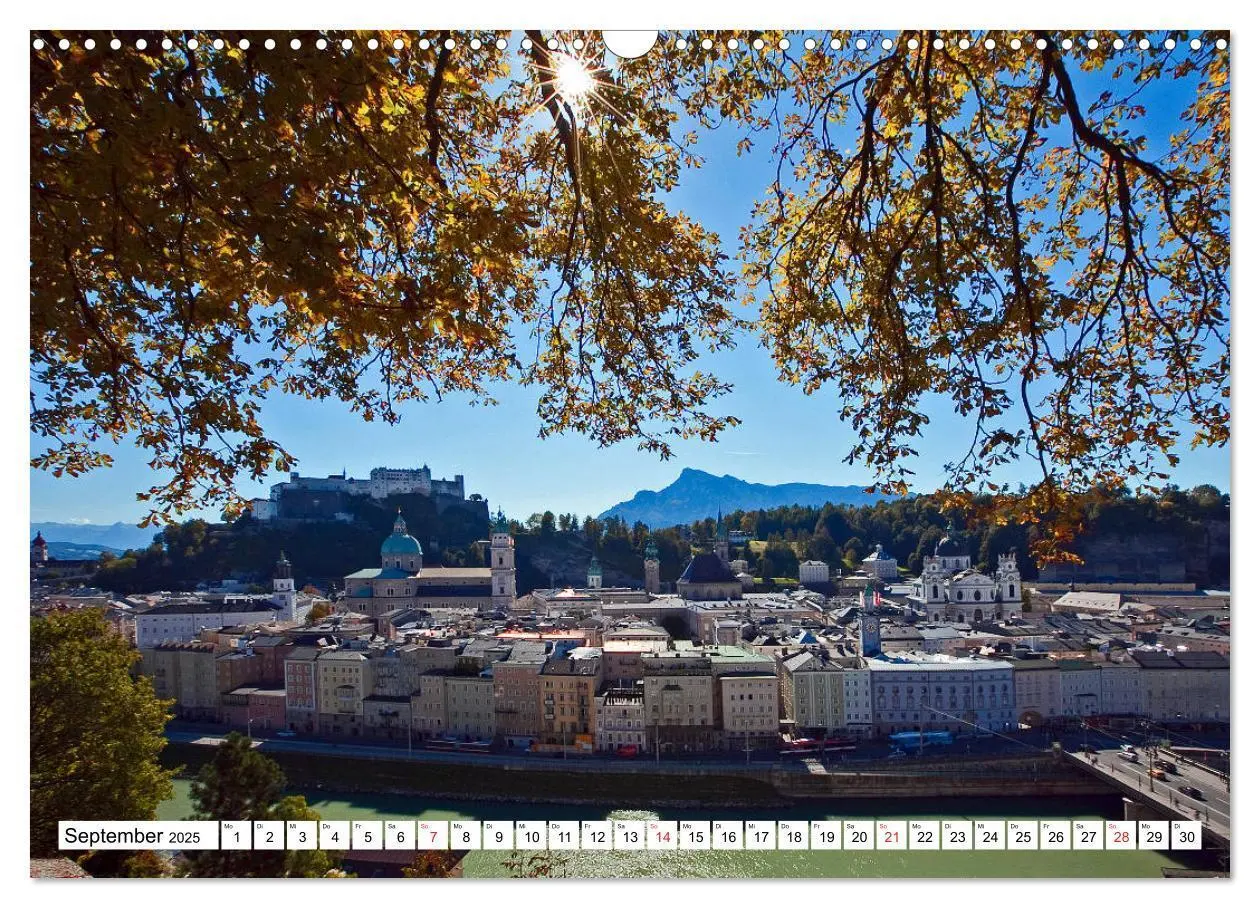Bild: 9783435671250 | Mein schönes Salzburg (Wandkalender 2025 DIN A3 quer), CALVENDO...