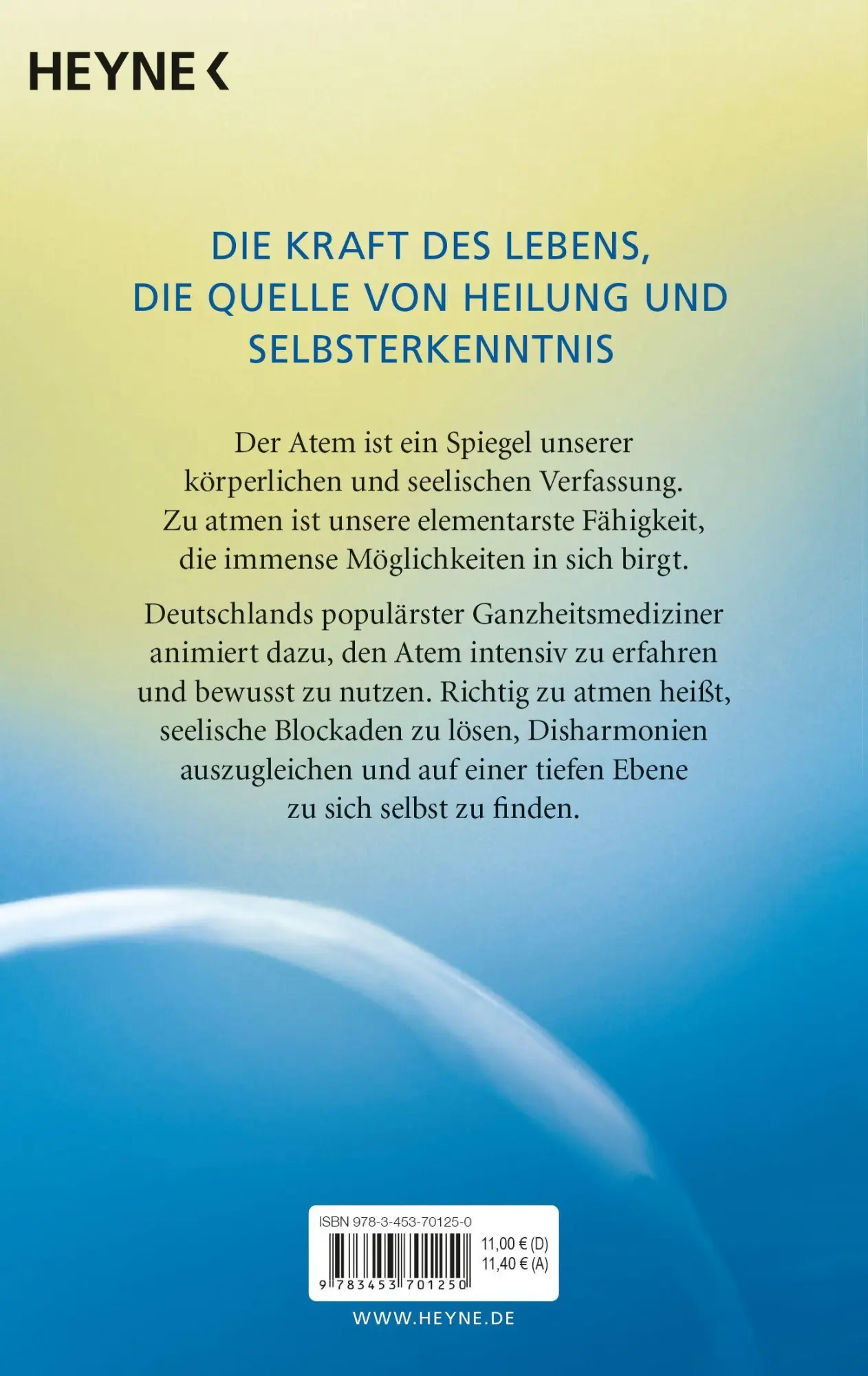 Bild: 9783453701250 | Die wunderbare Heilkraft des Atmens | Ruediger Dahlke (u. a.) | Buch