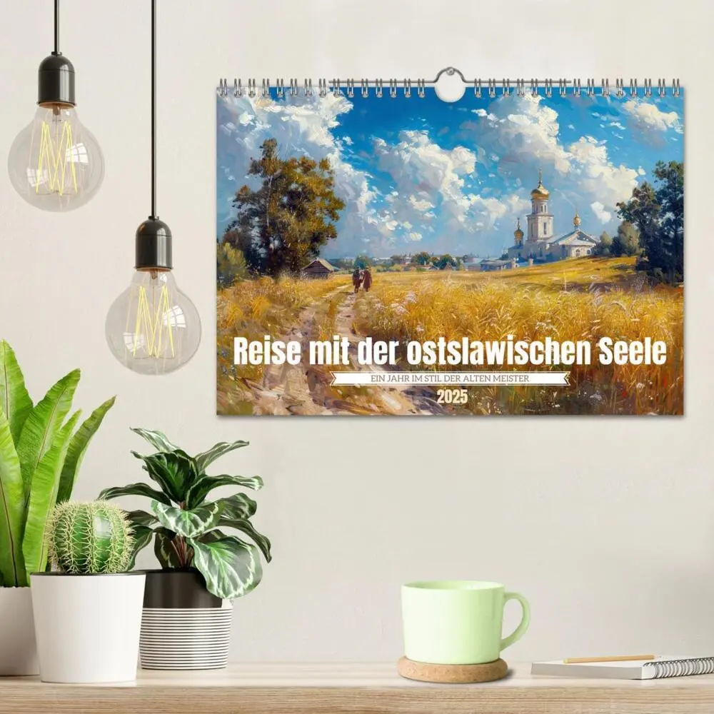 Bild: 9783457141250 | Reise mit der ostslawischen Seele (Wandkalender 2025 DIN A4 quer),...