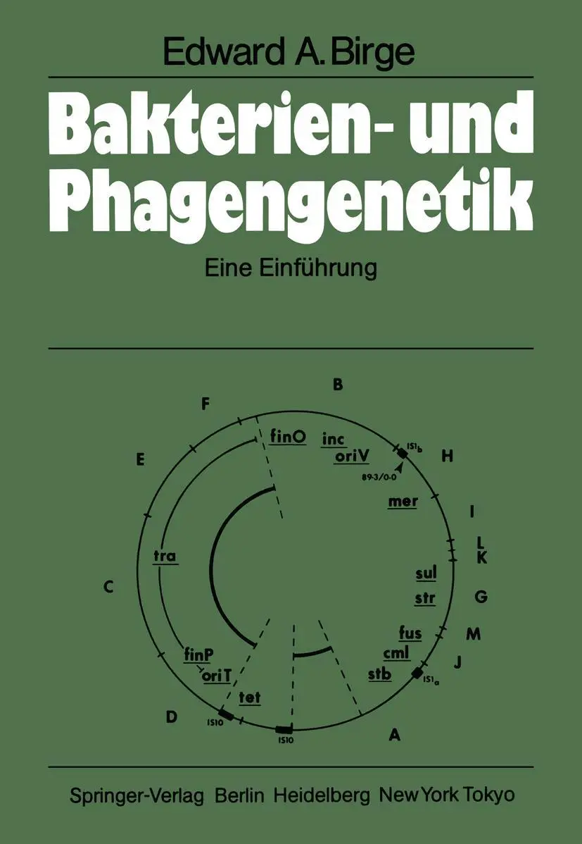 Cover: 9783540131250 | Bakterien- und Phagengenetik | Eine Einführung | E. A. Birge | Buch