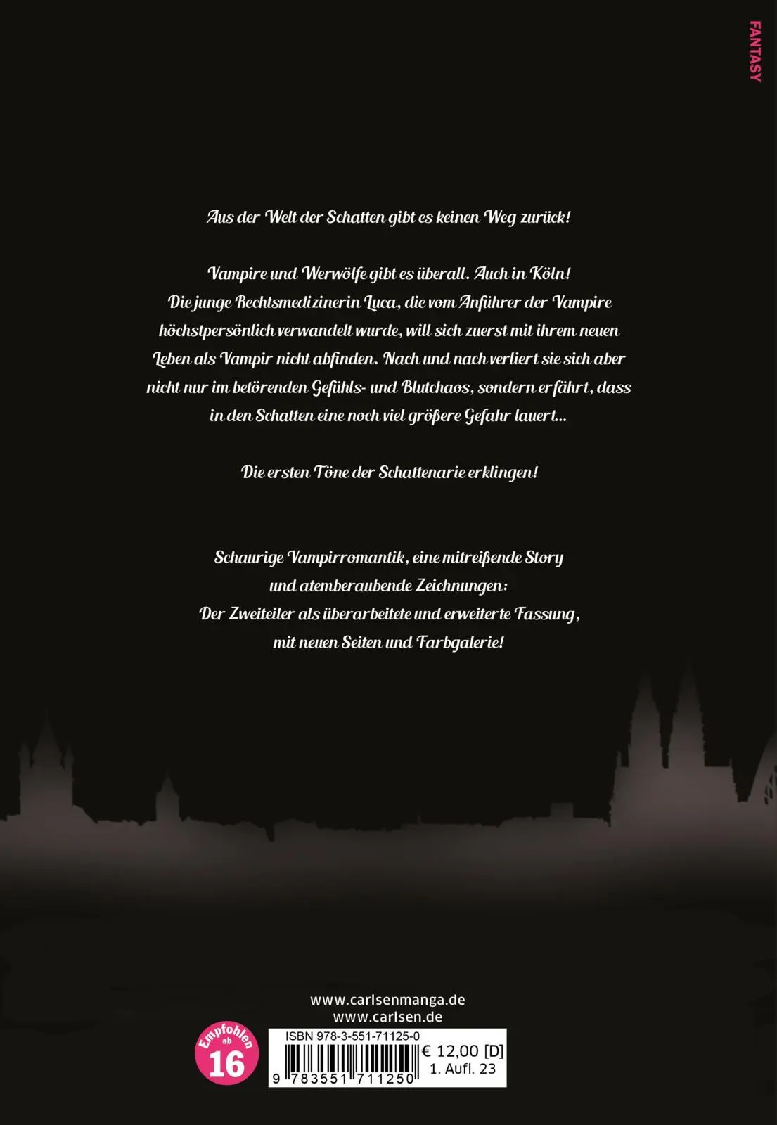 Rückseite: 9783551711250 | Schattenarie Encore Edition 1 | Zofia Garden (u. a.) | Taschenbuch