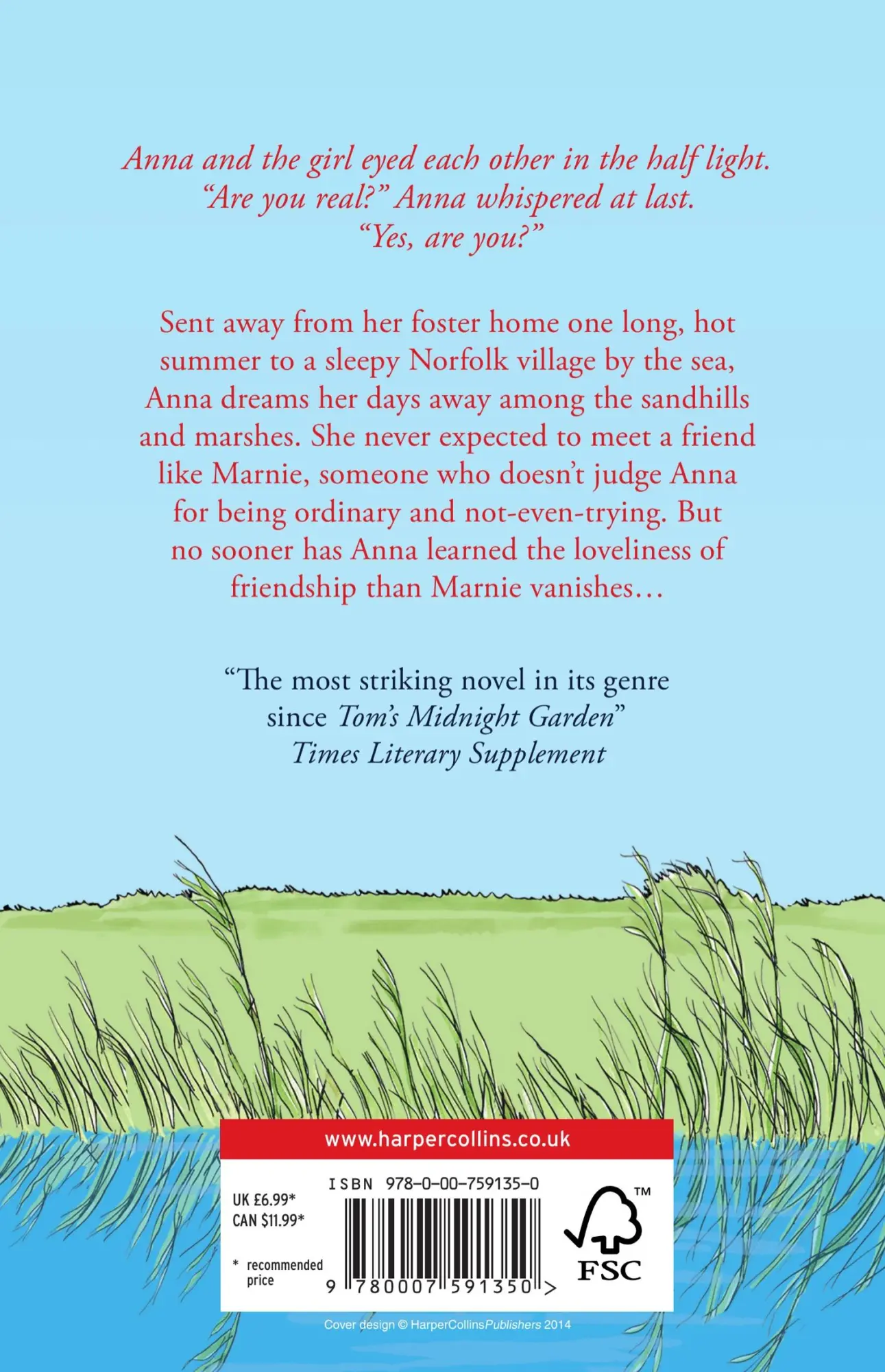 Rückseite: 9780007591350 | When Marnie Was There | Joan G. Robinson | Taschenbuch | Englisch