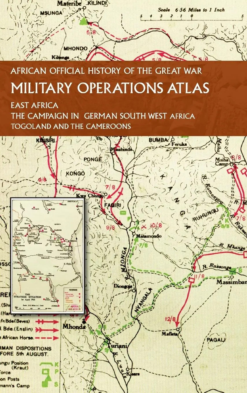 Cover: 9781474541350 | AFRICAN OFFICIAL HISTORY OF THE GREAT WAR | MILITARY OPERATIONS ATLAS
