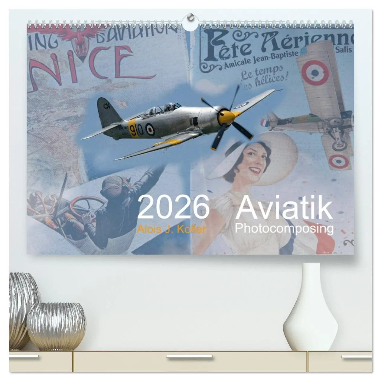 Cover: 9783457681350 | Aviatik Photocomposing 2026 (hochwertiger Premium Wandkalender 2026...