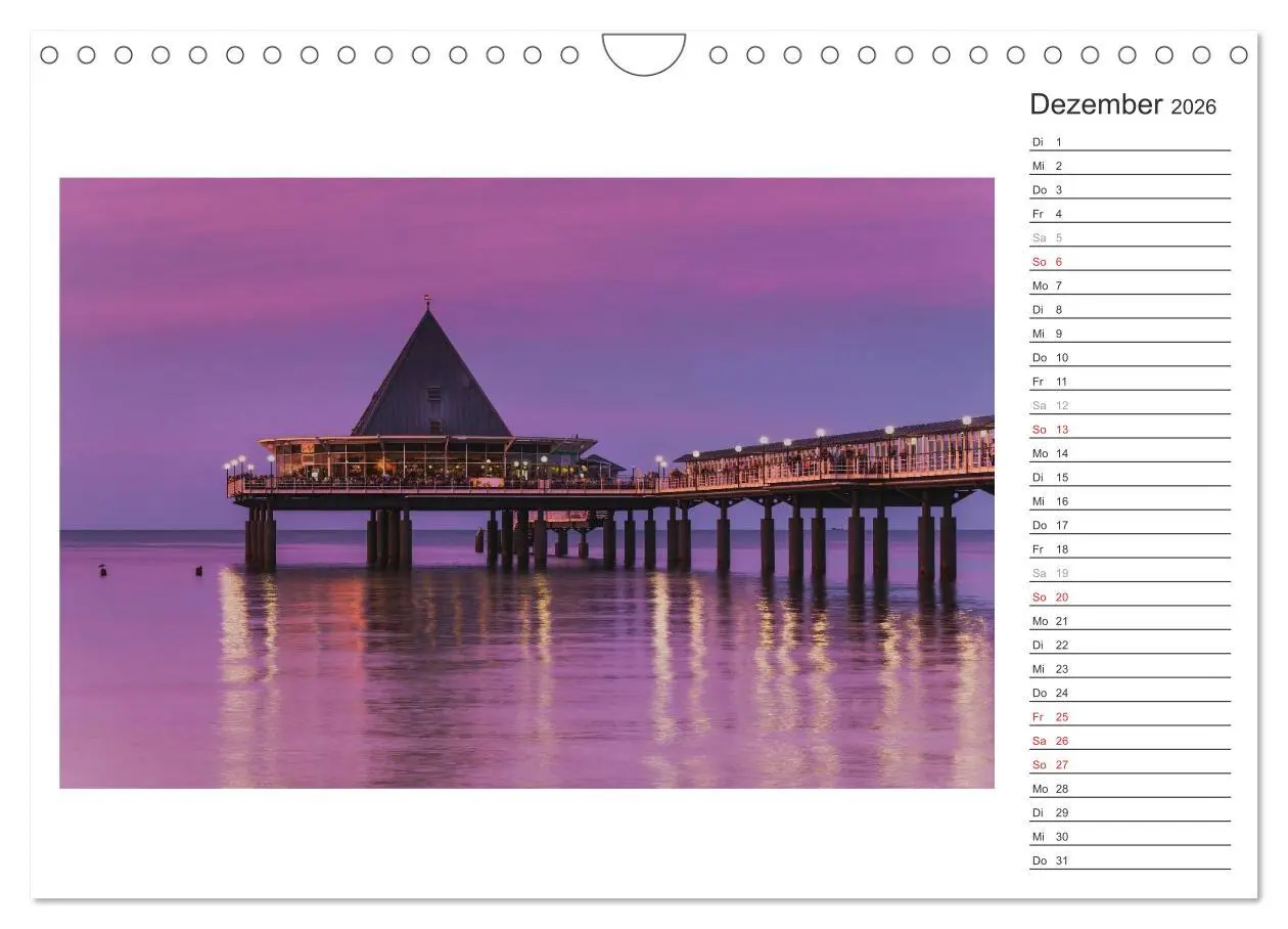 Bild: 9783516221350 | Zeit für Erholung - Insel Usedom / Geburtstagskalender...