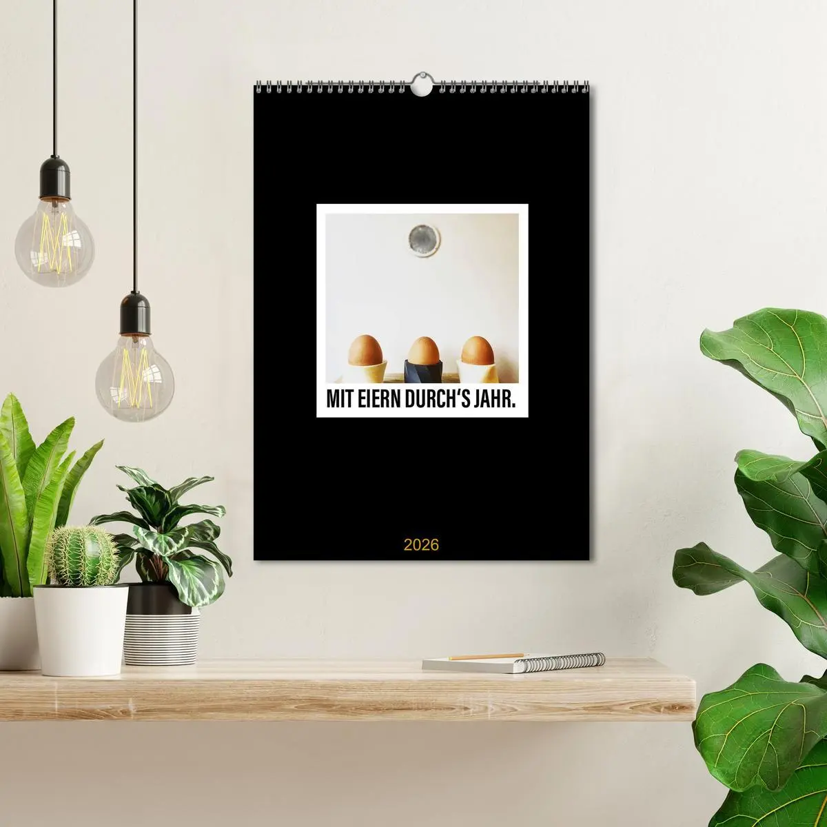 Bild: 9783516391350 | Mit Eiern durch's Jahr. (Wandkalender 2026 DIN A3 hoch), CALVENDO...