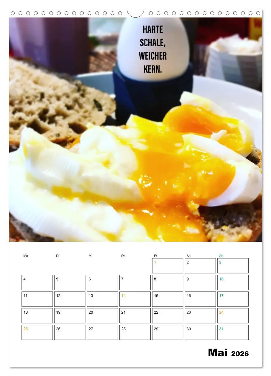 Bild: 9783516391350 | Mit Eiern durch's Jahr. (Wandkalender 2026 DIN A3 hoch), CALVENDO...