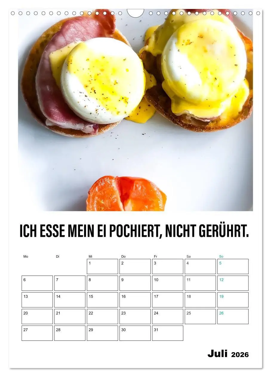 Bild: 9783516391350 | Mit Eiern durch's Jahr. (Wandkalender 2026 DIN A3 hoch), CALVENDO...