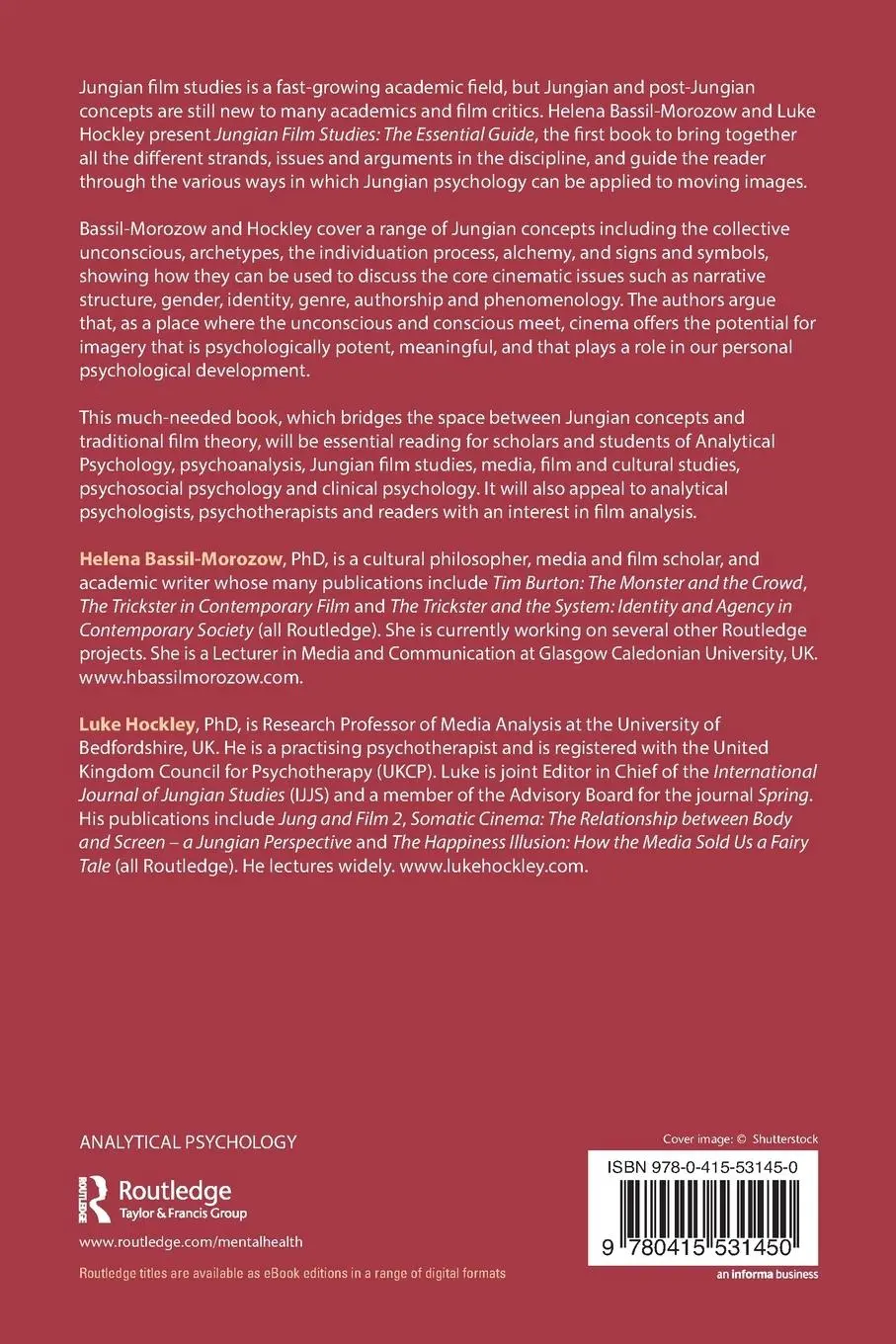 Rückseite: 9780415531450 | Jungian Film Studies | The essential guide | Bassil-Morozow (u. a.)