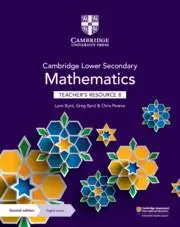 Cover: 9781108771450 | Cambridge Lower Secondary Mathematics Teacher's Resource 8 with...