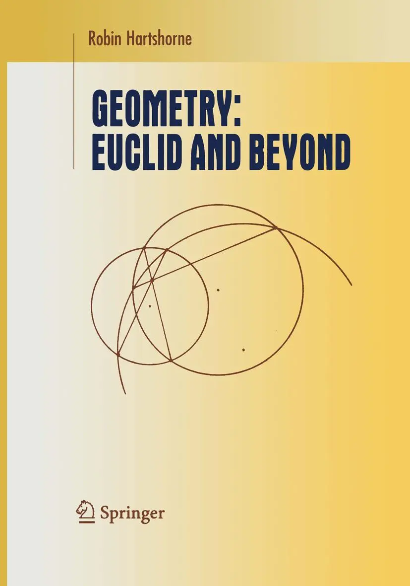 Cover: 9781441931450 | Geometry: Euclid and Beyond | Robin Hartshorne | Taschenbuch | xii Cover: 9781441931450 | Geometry: Euclid and Beyond | Robin Hartshorne | Taschenbuch | xii