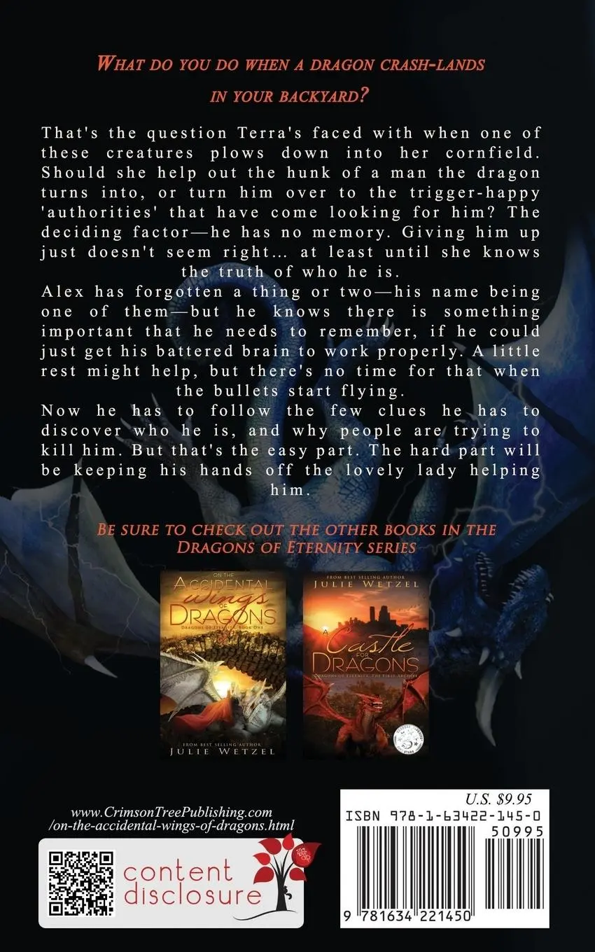 Rückseite: 9781634221450 | For the Memory of Dragons | Julie Wetzel | Taschenbuch | Englisch