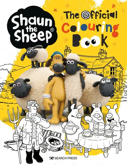 Cover: 9781800921450 | Shaun the Sheep - The Official Colouring Book | Aardman Animations Ltd