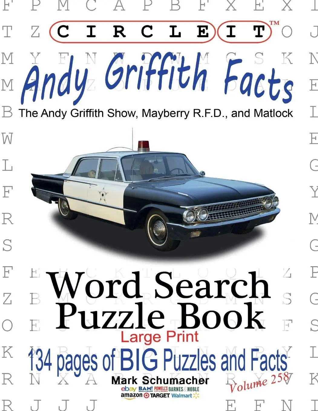 Cover: 9781950961450 | Circle It, Andy Griffith Facts, Word Search, Puzzle Book | Llc (u. a.)