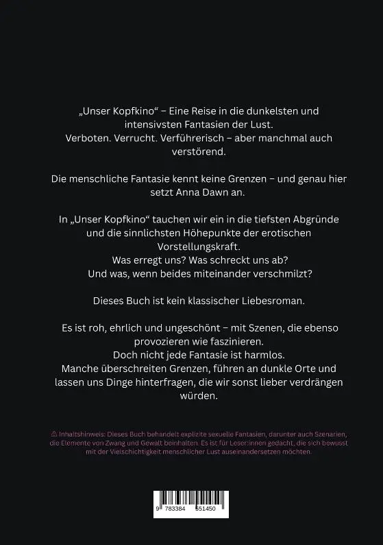 Rückseite: 9783384551450 | Unser Kopfkino - Wie wir zu Göttinnen wurden | Pink Edition | Dawn