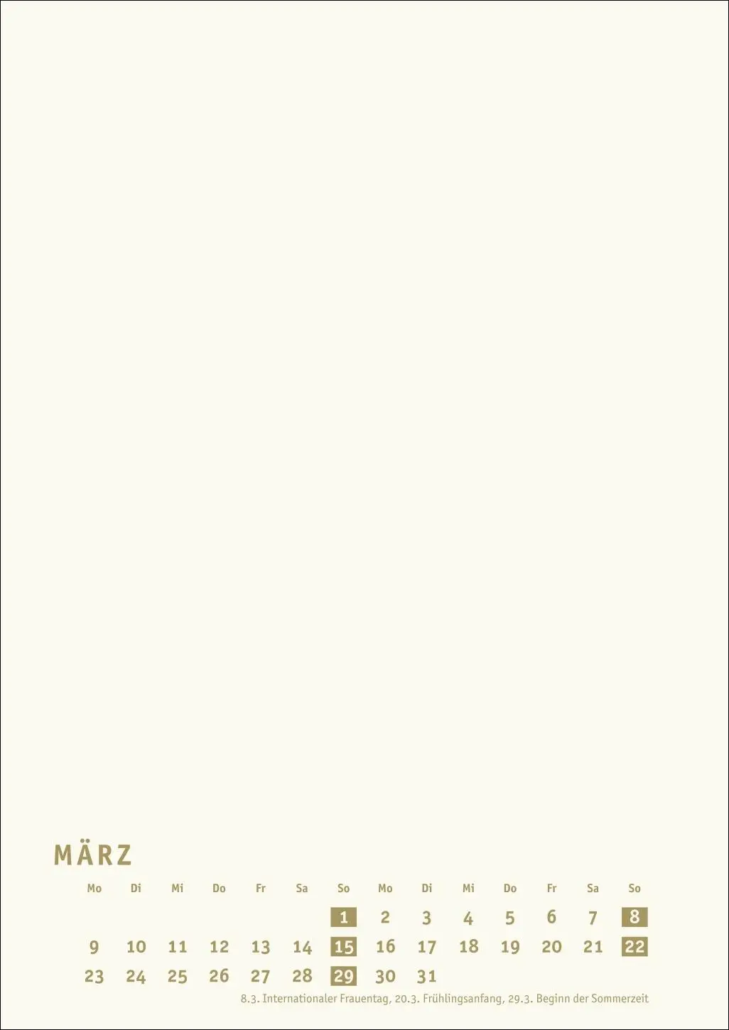 Bild: 9783756411450 | Premium-Bastelkalender gold A4 2026 | Heye | Kalender | Spiralbindung