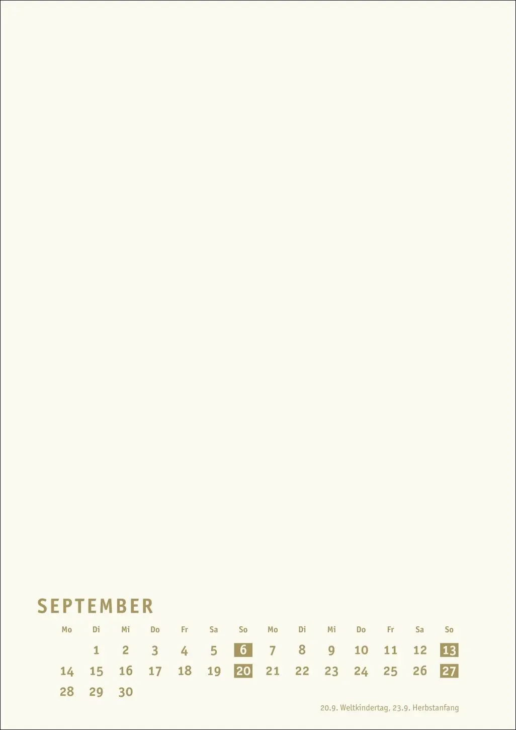 Bild: 9783756411450 | Premium-Bastelkalender gold A4 2026 | Heye | Kalender | Spiralbindung