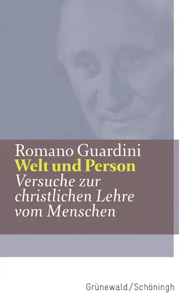Cover: 9783786731450 | Welt und Person | Versuche zur christlichen Lehre vom Menschen | Buch