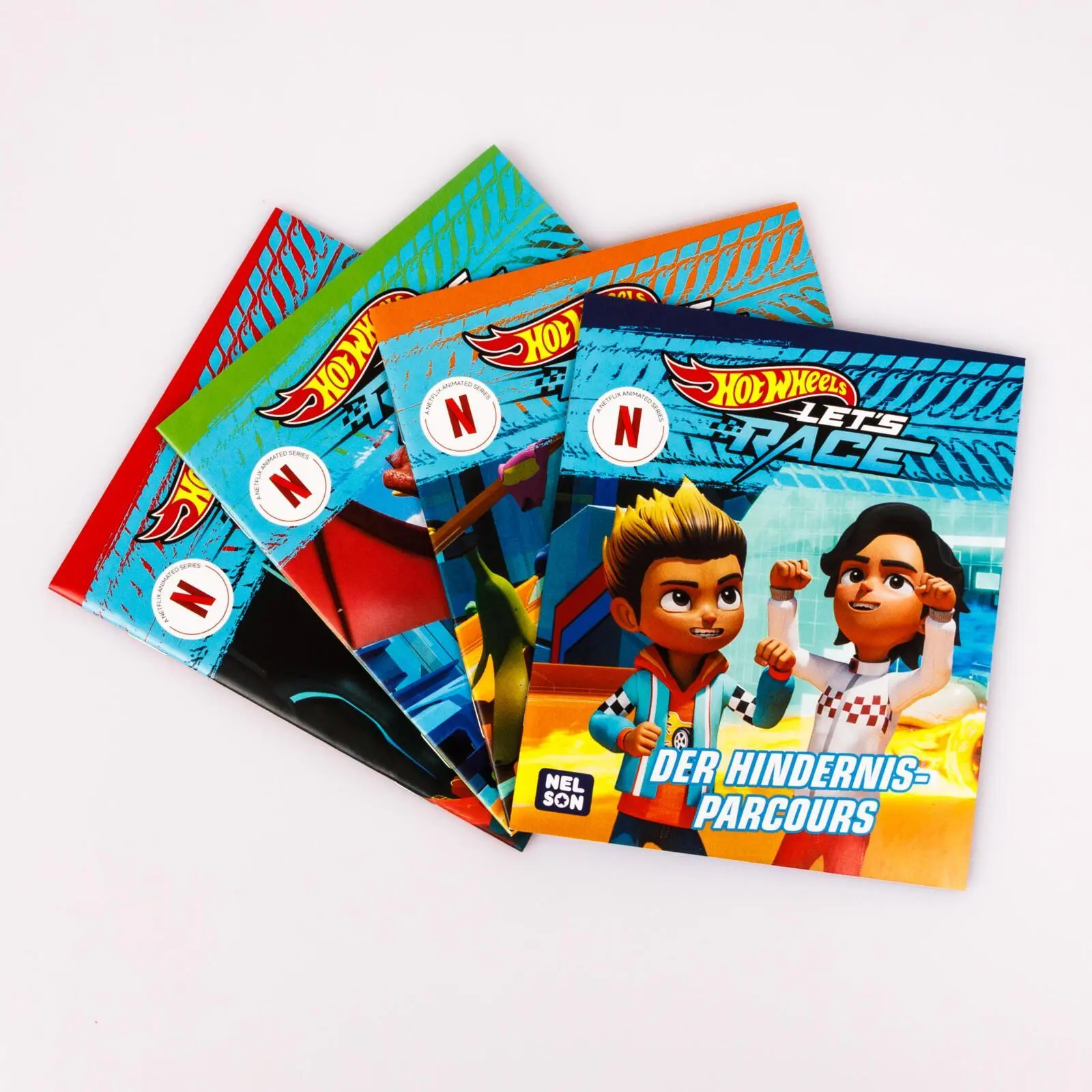Bild: 9783845131450 | Nelson Mini-Bücher: 4er Hot Wheels 1-4 | 4er Set | Taschenbuch | 20 S.
