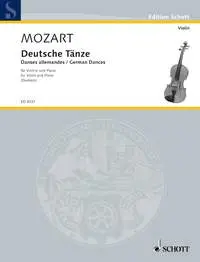 Cover: 9790001151450 | German Dances | Dushkin Transkriptionen | Wolfgang Amadeus Mozart