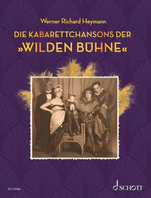 Cover: 9790001221450 | Die Kabarettchansons der "Wilden Bühne" | Gesang und Klavier. | 2025