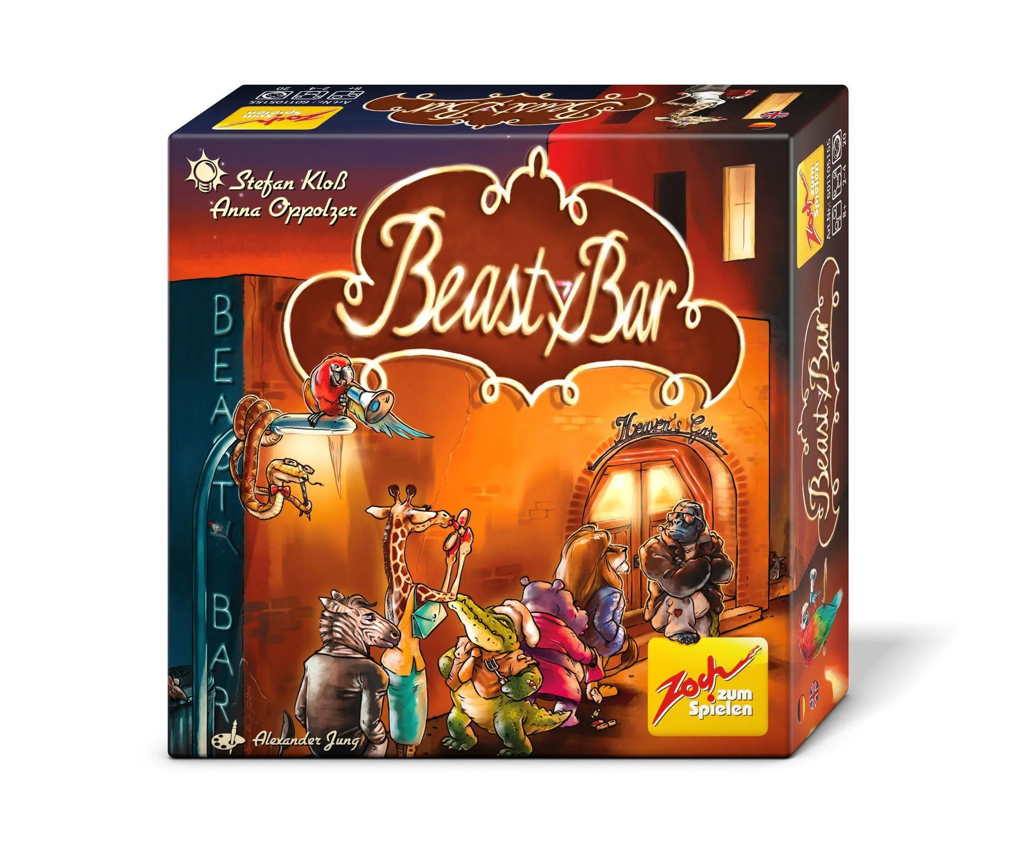 Cover: 4015682051550 | Beasty Bar | Stefan Kloß | Spiel | Brettspiel | 601105155 | Deutsch