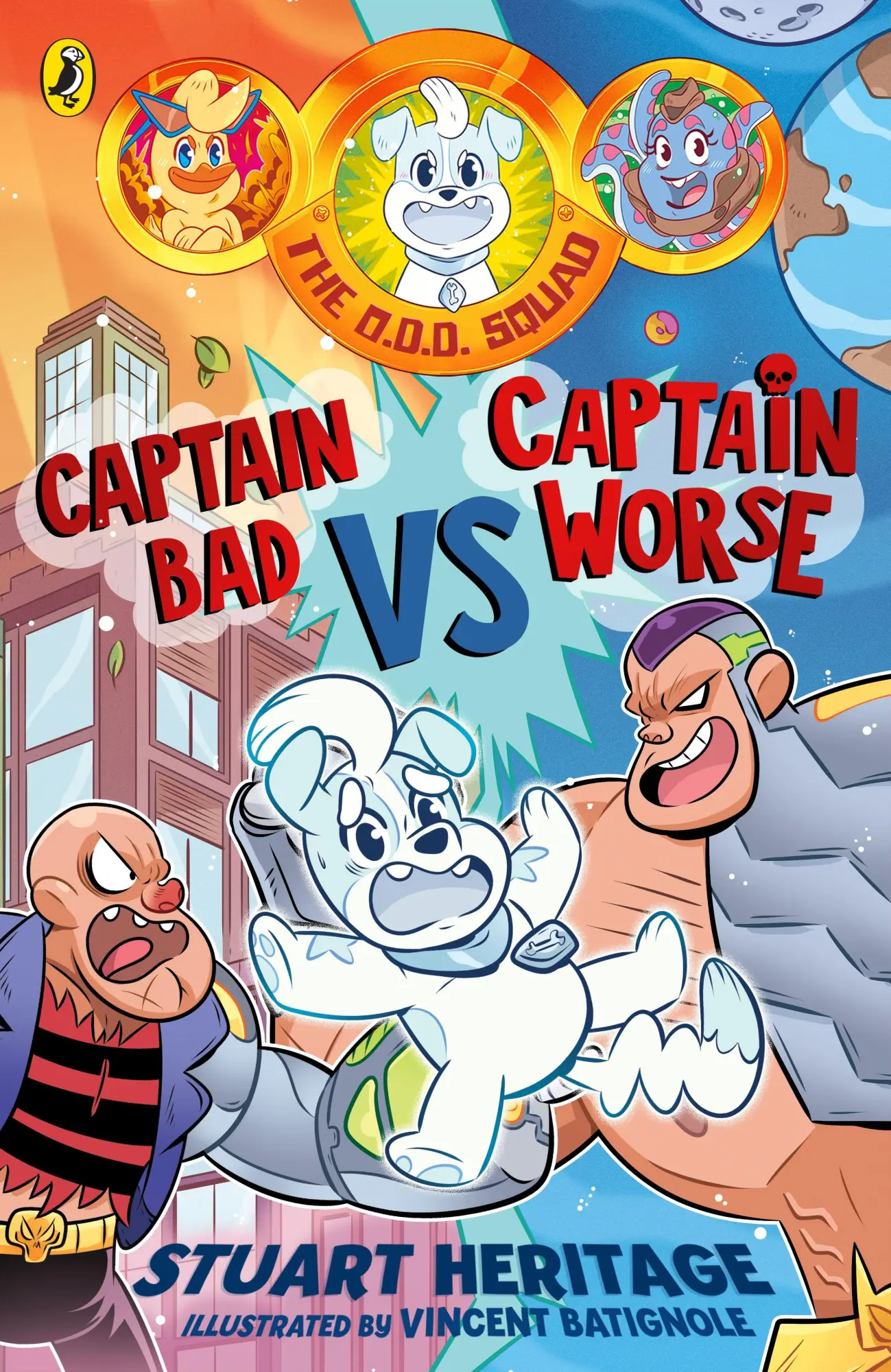 Cover: 9780241731550 | The O.D.D. Squad: Captain Bad Vs Captain Worse | Stuart Heritage