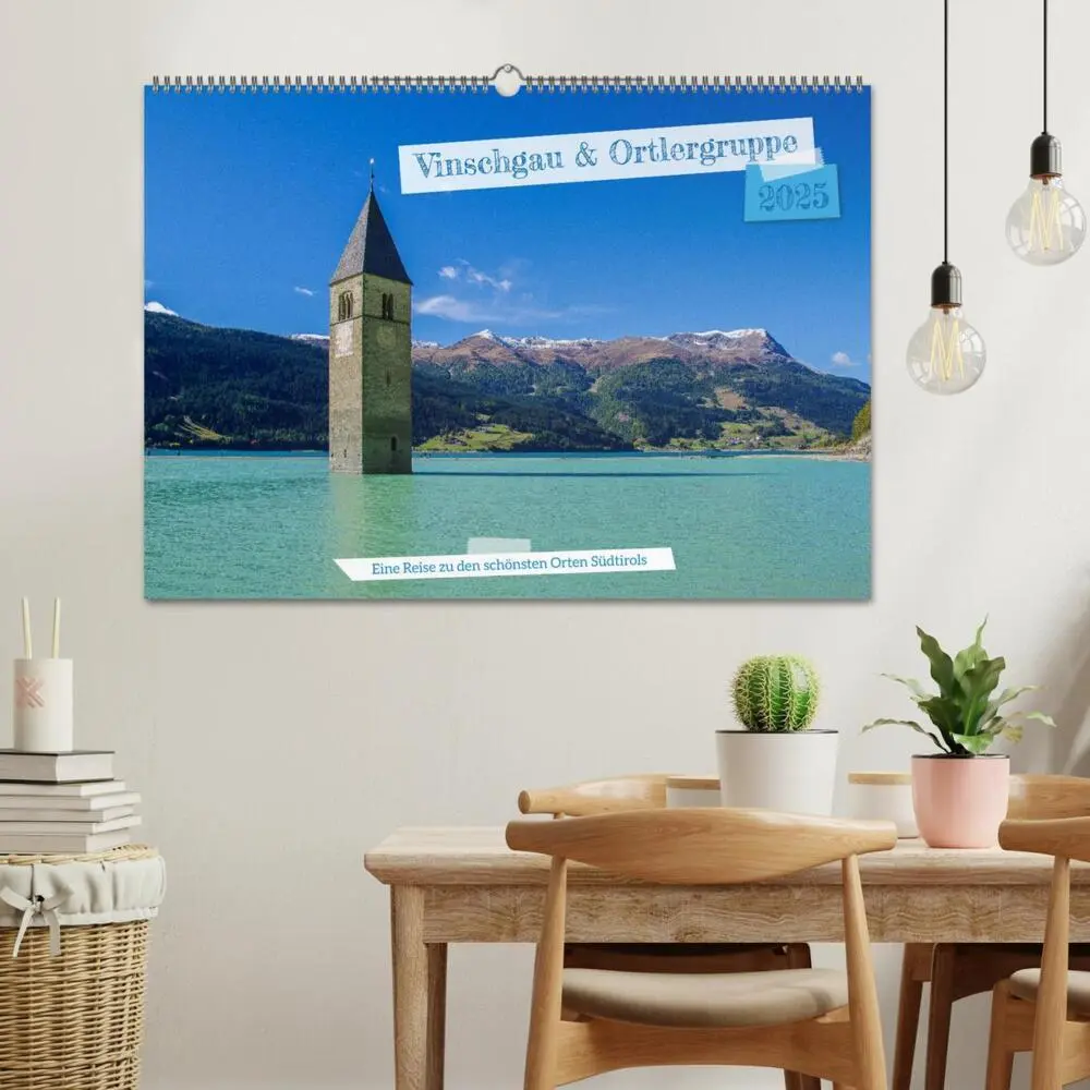Bild: 9783383931550 | Vinschgau &amp; Ortleralpen (Wandkalender 2025 DIN A2 quer), CALVENDO...