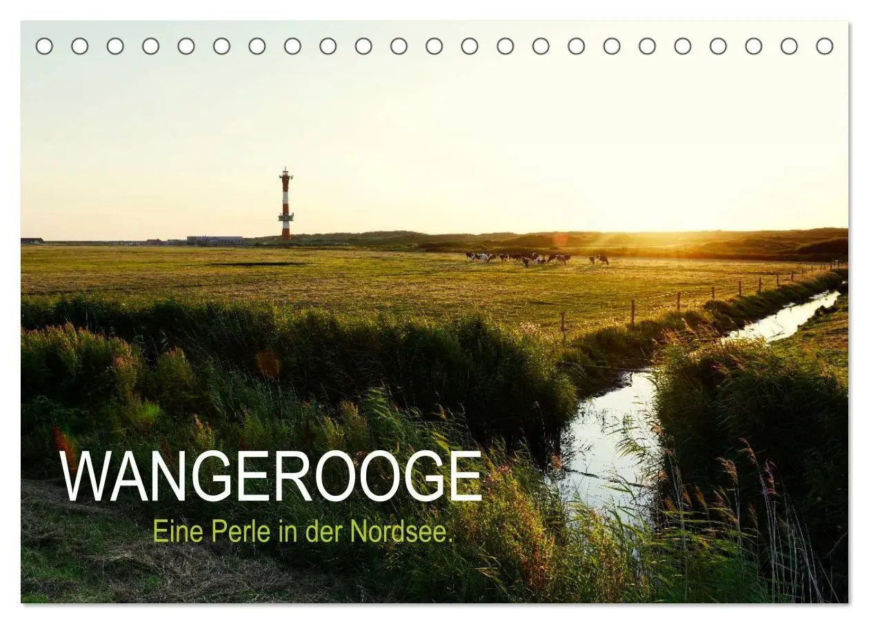 Cover: 9783594041550 | Wangerooge - Eine Perle in der Nordsee. (Tischkalender 2027 DIN A5...