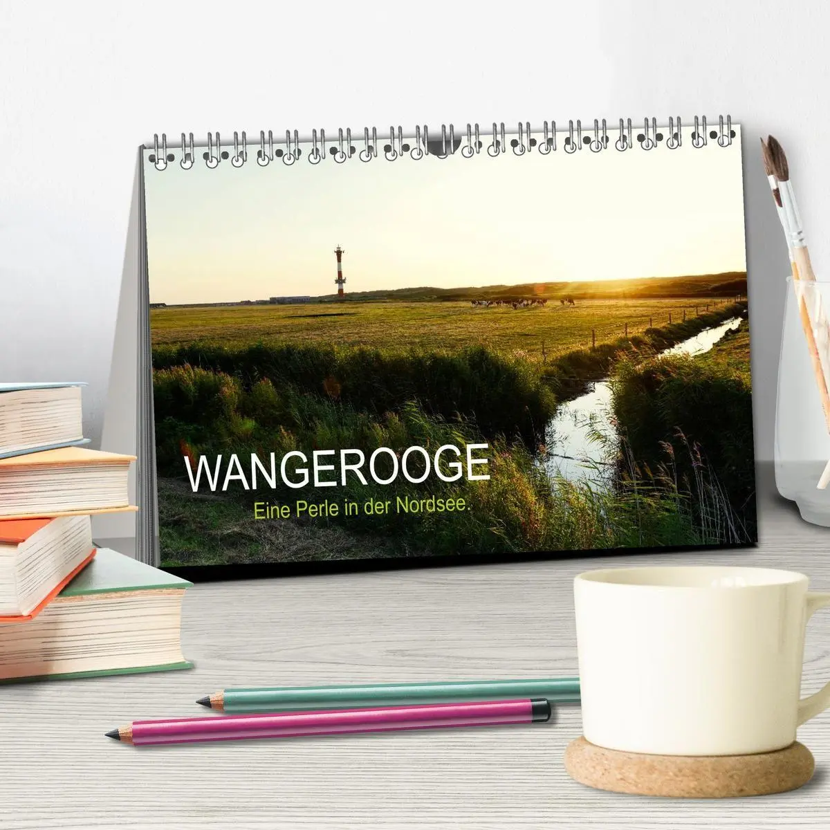 Bild: 9783594041550 | Wangerooge - Eine Perle in der Nordsee. (Tischkalender 2027 DIN A5...