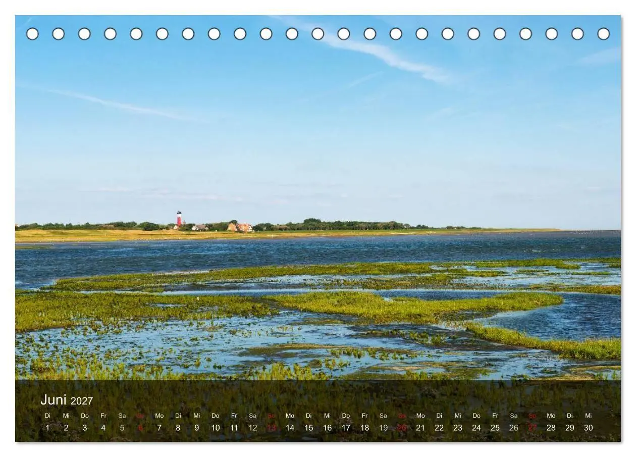 Bild: 9783594041550 | Wangerooge - Eine Perle in der Nordsee. (Tischkalender 2027 DIN A5...