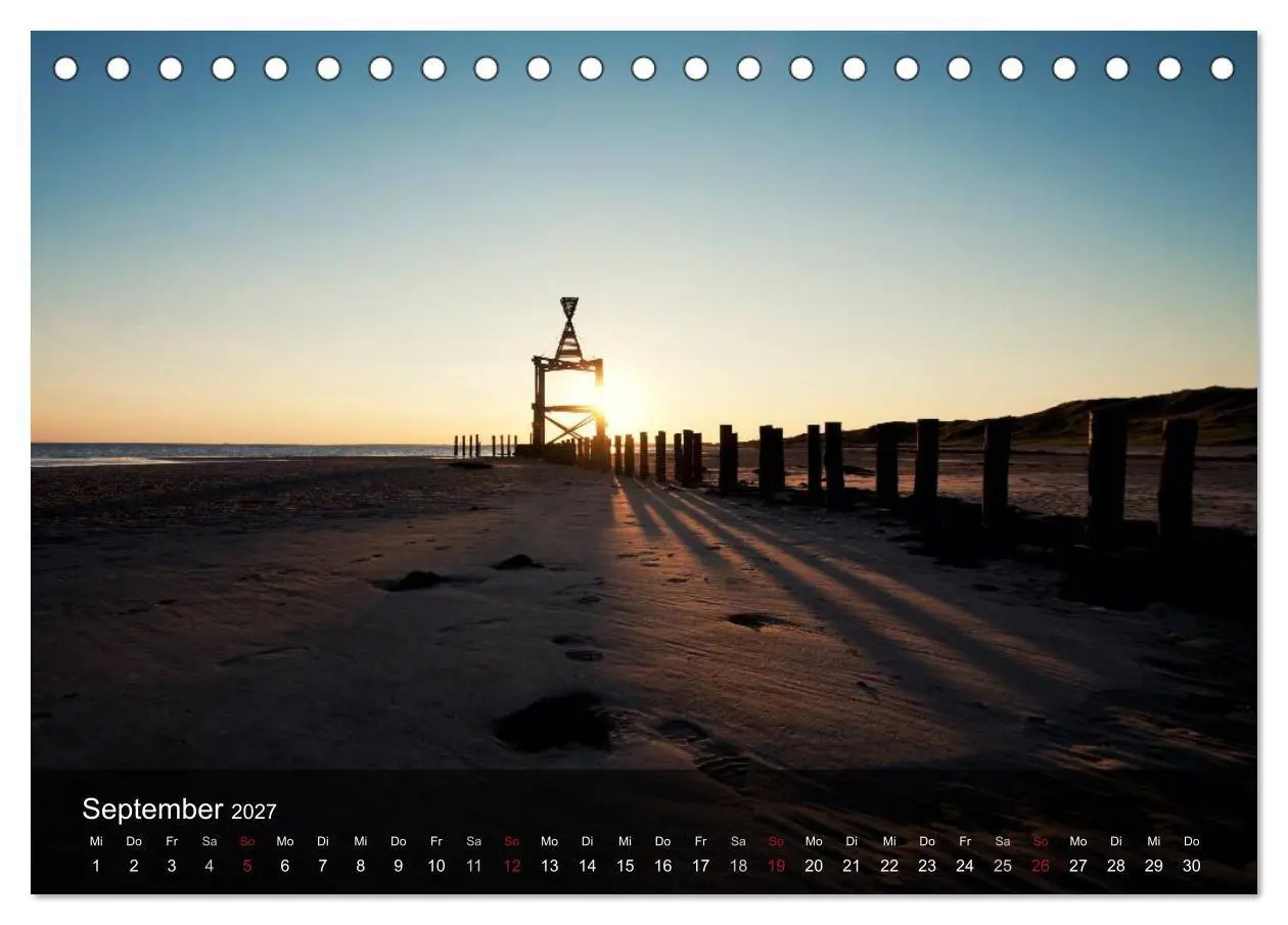 Bild: 9783594041550 | Wangerooge - Eine Perle in der Nordsee. (Tischkalender 2027 DIN A5...
