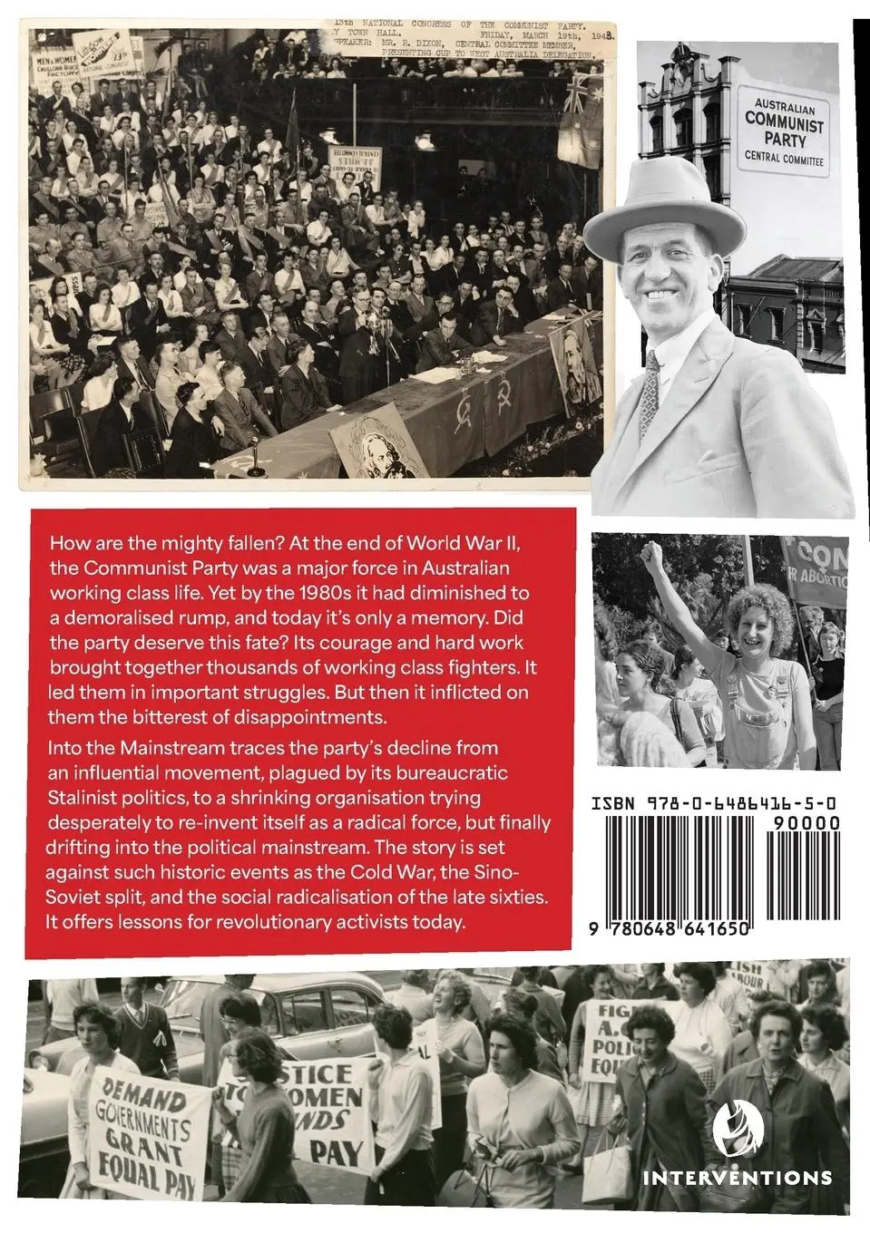 Rückseite: 9780648641650 | Into the Mainstream | The Decline of Australian Communism | O'Lincoln